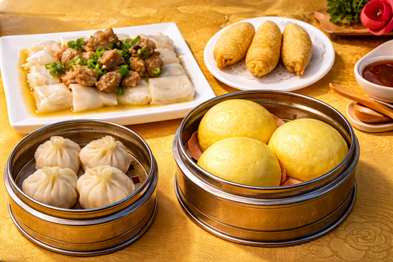 Golden Dim Sum Restaurant preparation
